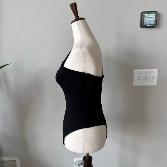 superdown rockie one shoulder bodysuit - black - Picture 9 of 11